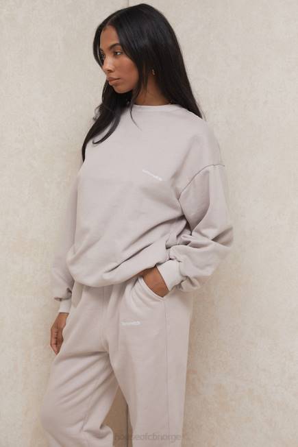 klær oversized sweatshirt med rund hals fra tommy stone House of CB J6RL802