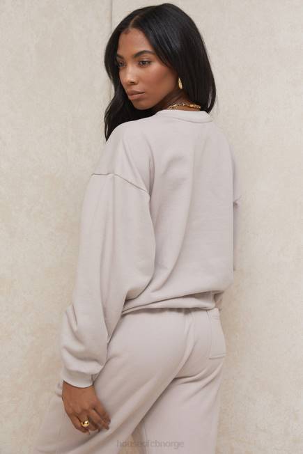 klær oversized sweatshirt med rund hals fra tommy stone House of CB J6RL802