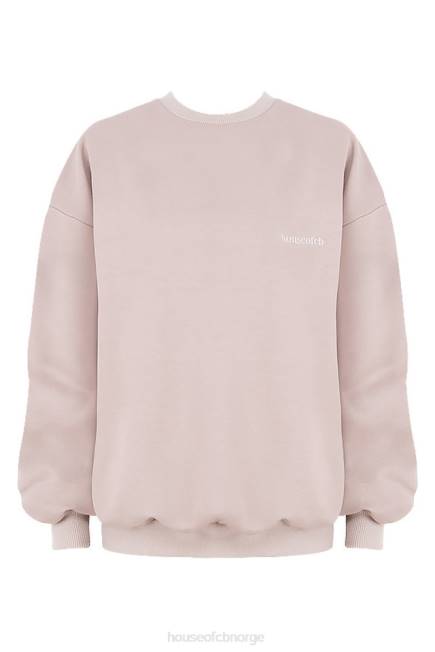 klær oversized sweatshirt med rund hals fra tommy stone House of CB J6RL802