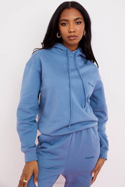klær halo azur oversized hettegenser House of CB J6RL764