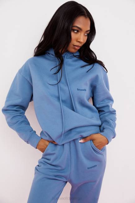 klær halo azur oversized hettegenser House of CB J6RL764