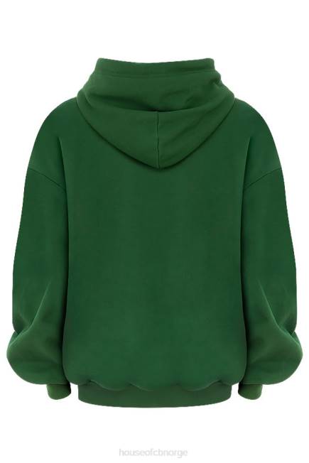 klær halo grønn oversized hettegenser House of CB J6RL794