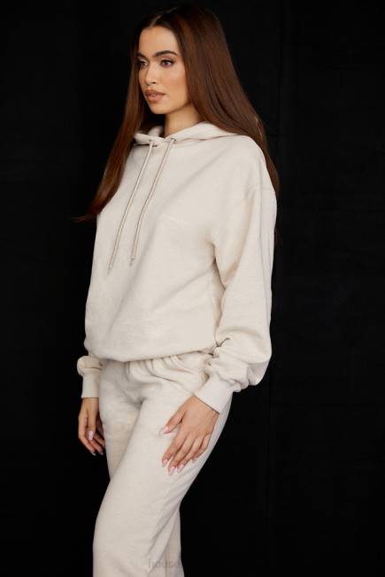 klær halo havremel oversized hettegenser House of CB J6RL735