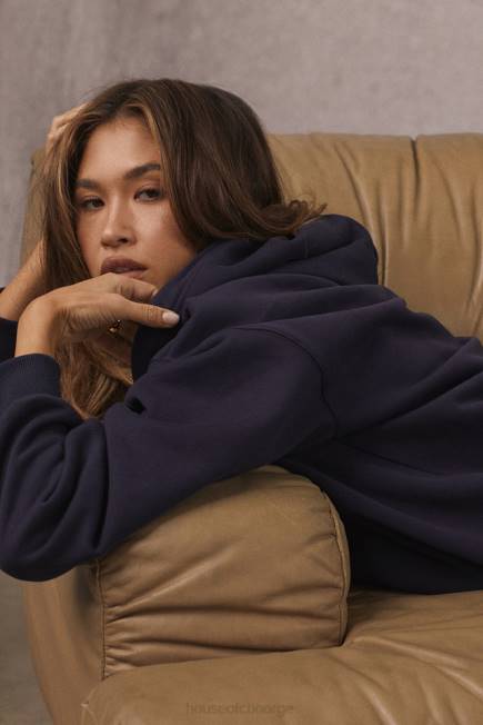 klær halo marine oversized hettegenser House of CB J6RL796
