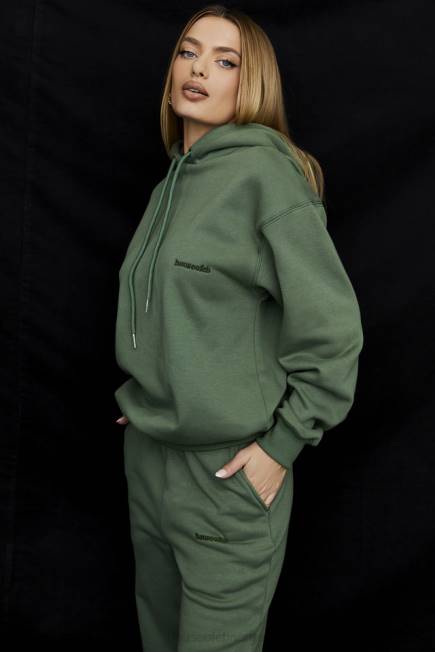 klær halo moss oversized hettegenser House of CB J6RL728