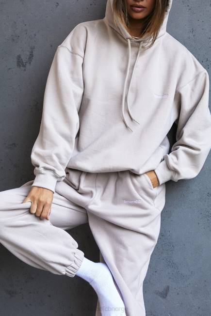 klær oversized hettegenser i halo stone House of CB J6RL793