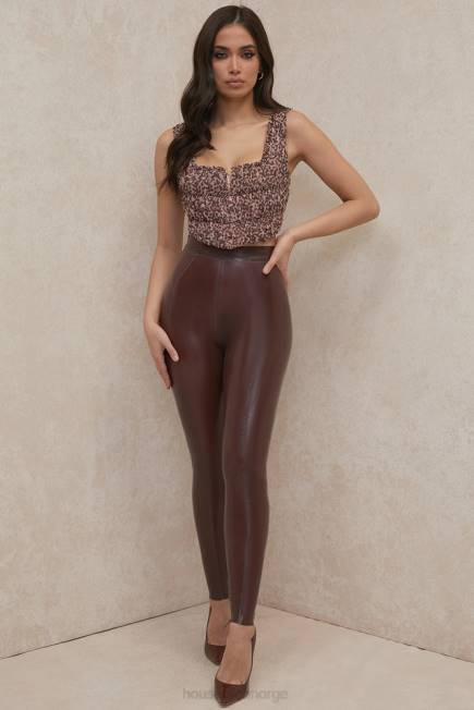 klær carly animal print ruched korsett House of CB J6RL93