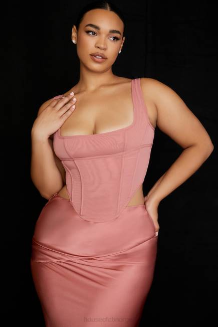 klær edetta rose mesh korsett House of CB J6RL73