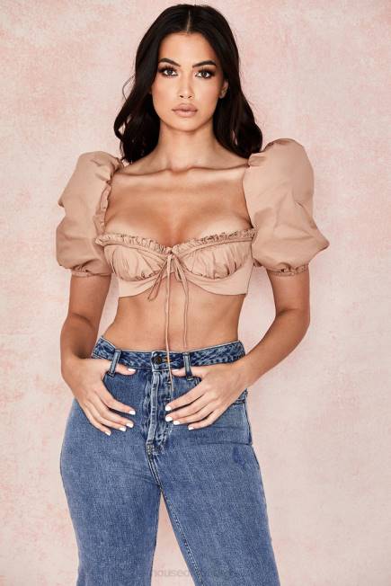 klær hedy kamel pussermet bralet House of CB J6RL107