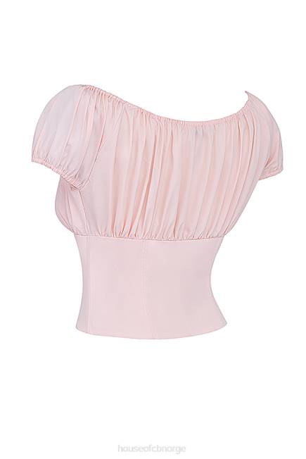 klær kitty baby rosa rynket topp House of CB J6RL19