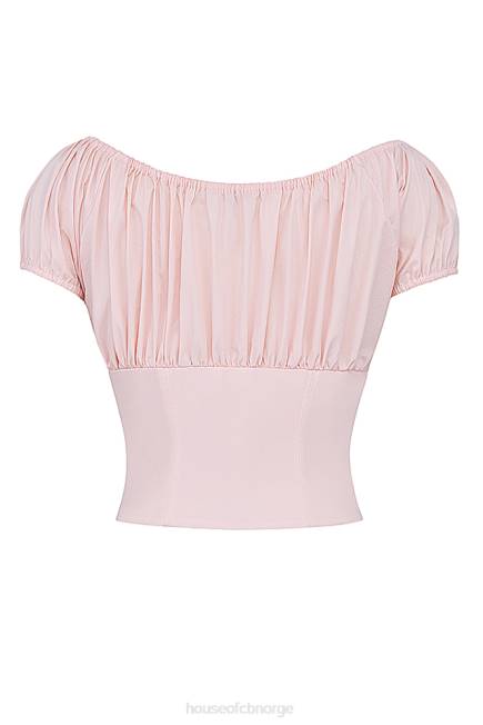 klær kitty baby rosa rynket topp House of CB J6RL19