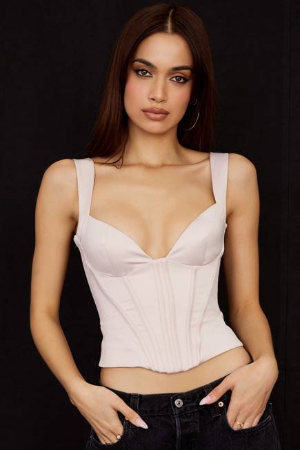 klær liberty krystall sateng korsett House of CB J6RL64