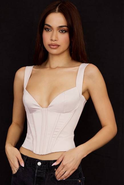 klær liberty krystall sateng korsett House of CB J6RL64