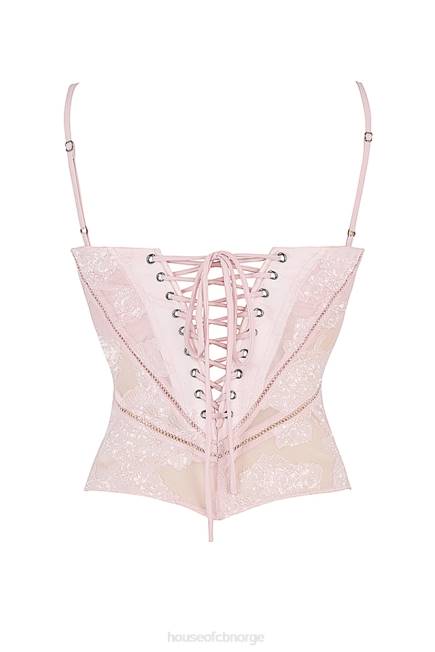 klær lisette rosa blomstret blonde camisole House of CB J6RL704