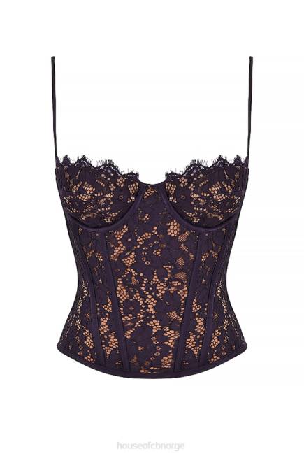 klær mila night shade blonde korsett med bøyle House of CB J6RL43