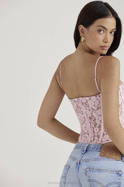 klær mila rose blonder med bøylekorsett House of CB J6RL48