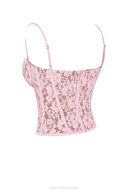 klær mila rose blonder med bøylekorsett House of CB J6RL48