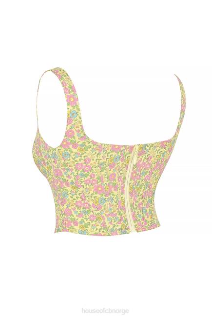 klær valmue vintage blomsterkorsett House of CB J6RL77