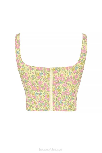 klær valmue vintage blomsterkorsett House of CB J6RL77