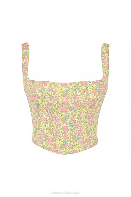 klær valmue vintage blomsterkorsett House of CB J6RL77
