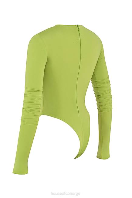 klær estrelle limegrønn bodysuit House of CB J6RL736