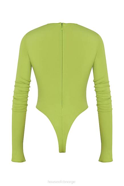 klær estrelle limegrønn bodysuit House of CB J6RL736