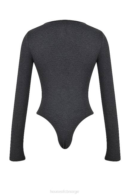 klær marianna charcoal loungewear-body House of CB J6RL697