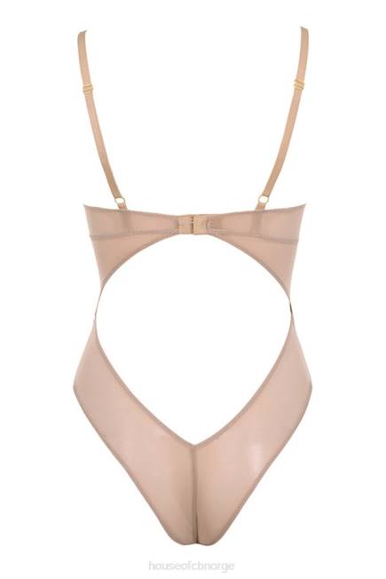 klær nadia tan blonde bodysuit House of CB J6RL816