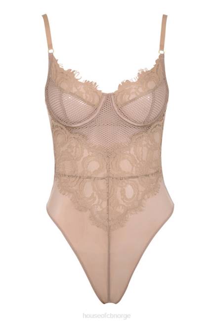 klær nadia tan blonde bodysuit House of CB J6RL816