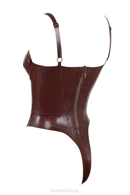 klær tia rosin latex bustier bodysuit House of CB J6RL797