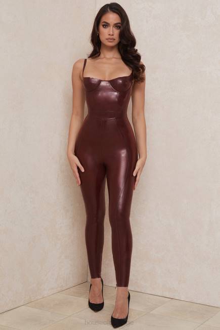 klær tia rosin latex bustier bodysuit House of CB J6RL797