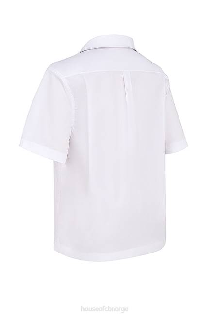 klær maiko hvit oversized skjorte House of CB J6RL671