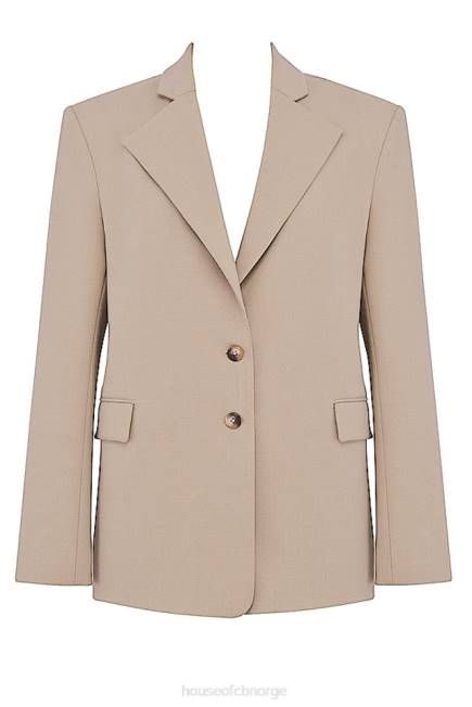 klær aline mink oversized blazer House of CB J6RL1034