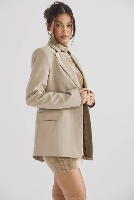 klær aline mink oversized blazer House of CB J6RL1034