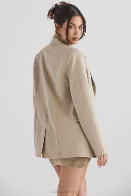 klær aline mink oversized blazer House of CB J6RL1034