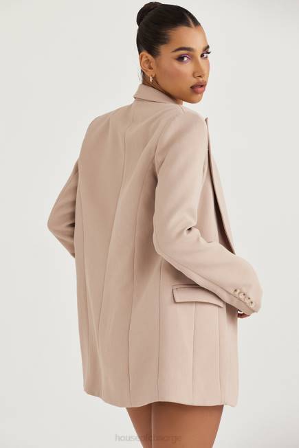 klær marta latte oversized blazer House of CB J6RL1043