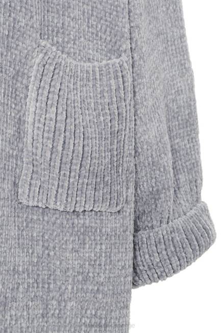 klær celine grå chenille slouchy cardigan House of CB J6RL1053