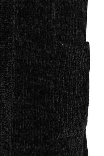 klær celine svart chenille slouchy cardigan House of CB J6RL1052