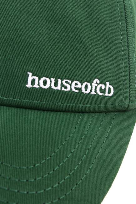 tilbehør devon grønn baseballhette med spenne bak House of CB J6RL1061