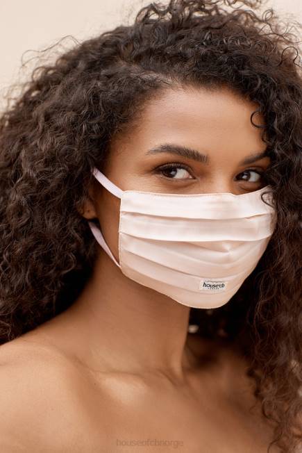 tilbehør blush sateng ansiktsmasker - sett med 3 House of CB J6RL1255
