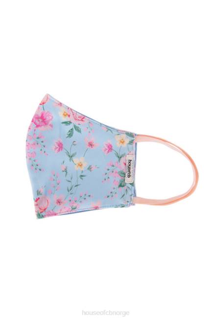 tilbehør floral ansiktsmasker - sett med 3 House of CB J6RL1256