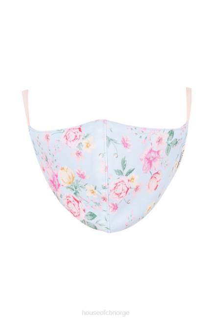 tilbehør floral ansiktsmasker - sett med 3 House of CB J6RL1256